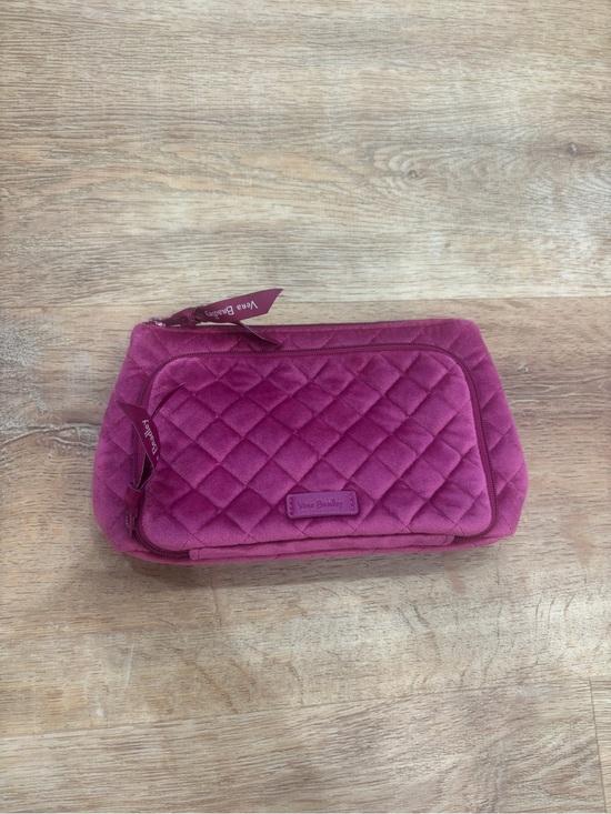 Vera Bradley Handbags - Vera Bradley Raspberry Quilted Cosmetic Case